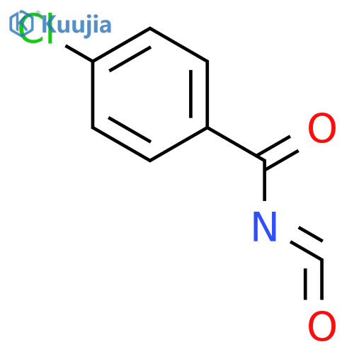 Benzoyl isocyanate, 4-chloro- structure