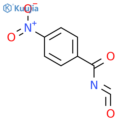 Benzoyl isocyanate, 4-nitro- structure