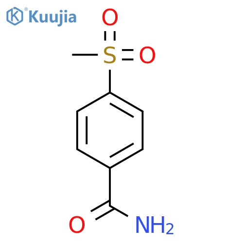 4-Methanesulfonylbenzamide structure