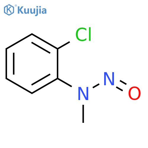 2-chloro-N-methyl-N-nitrosoaniline structure