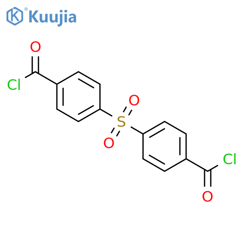 Benzoyl chloride, 4,4'-sulfonylbis- structure