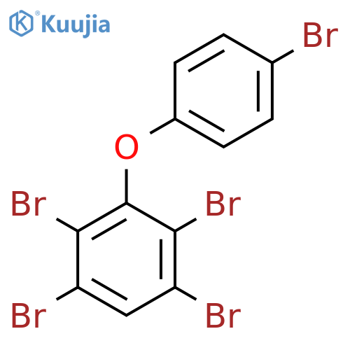 Benzene, 1,2,4,5-tetrabromo-3-(4-bromophenoxy)- structure