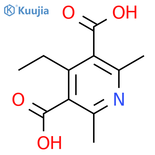 3,5-Pyridinedicarboxylicacid,4-ethyl-2,6-dimethyl-(9CI) structure