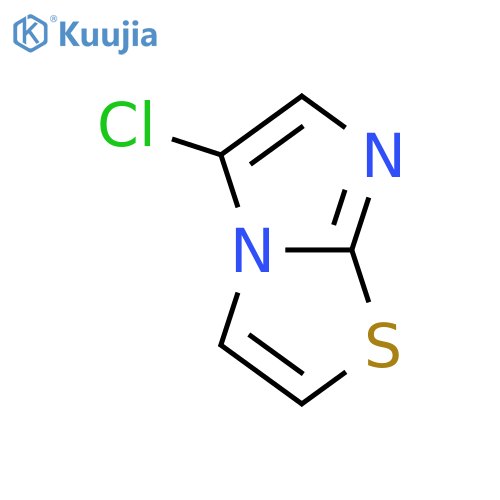 Imidazo[2,1-b]thiazole, 5-chloro- structure