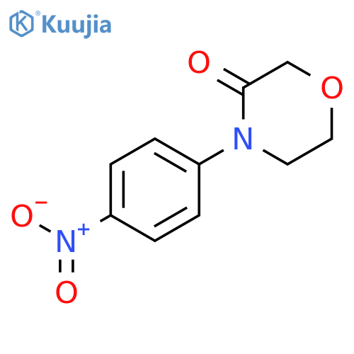 4-(4-Nitrophenyl)-3-morpholinone structure