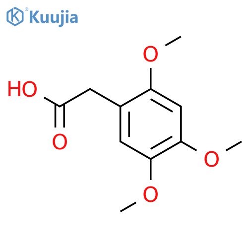 2-(2,4,5-trimethoxyphenyl)acetic acid structure