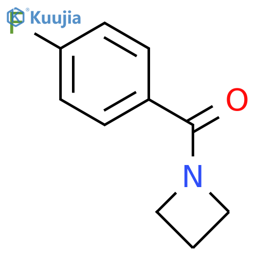 1-(4-fluorobenzoyl)azetidine structure