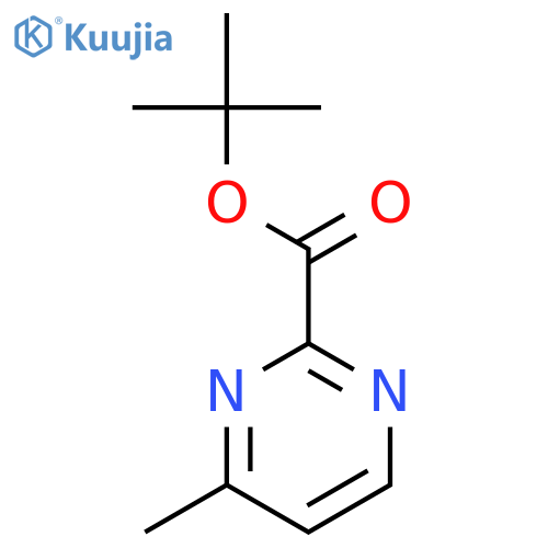 tert-Butyl 4-methylpyrimidine-2-carboxylate structure