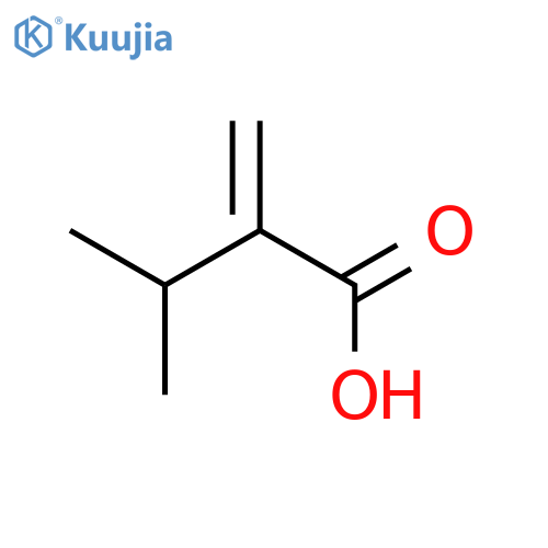 3-methyl-2-methylidenebutanoic acid structure