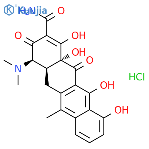 4-Epianhydrotetracycline Hydrochloride structure