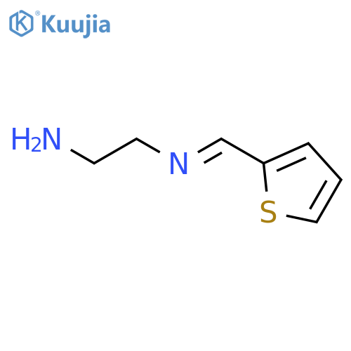 1,2-ETHANEDIAMINE, N-(2-THIENYLMETHYLENE)- structure