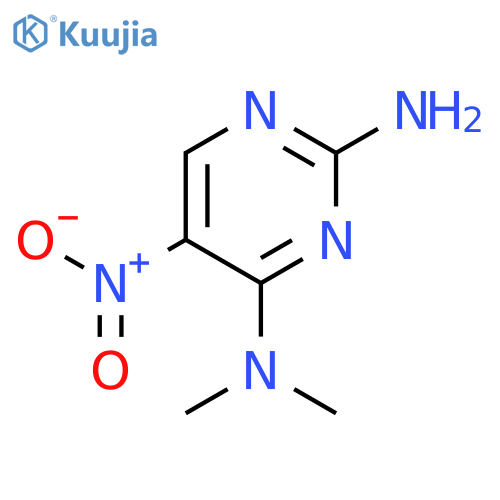N~4~,N~4~-dimethyl-5-nitropyrimidine-2,4-diamine structure