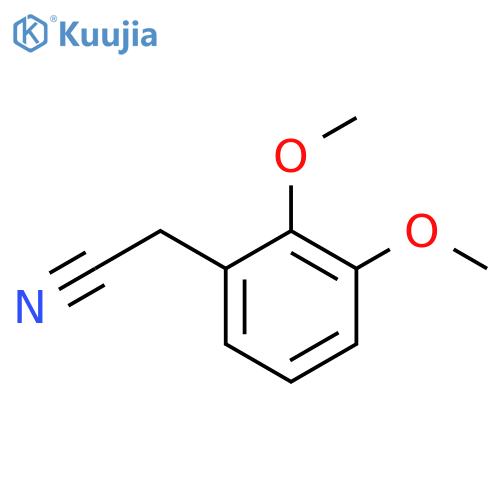 2,3-Dimethoxyphenylacetonitrile structure