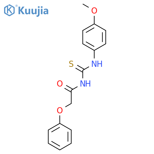 ACETAMIDE, N-[[(4-METHOXYPHENYL)AMINO]THIOXOMETHYL]-2-PHENOXY- structure