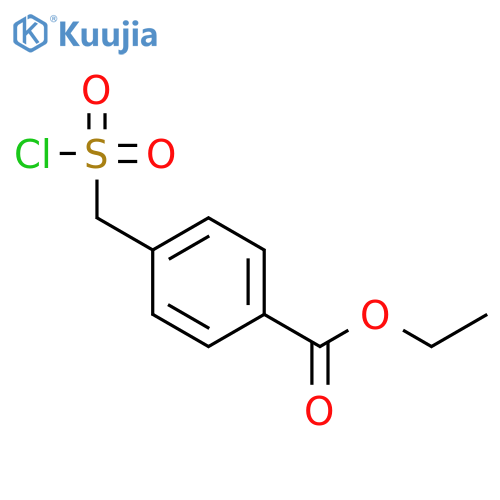 Ethyl 4-(Chlorosulfonyl)methylbenzoate structure