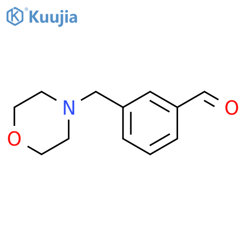 3-(Morpholinomethyl)benzaldehyde structure