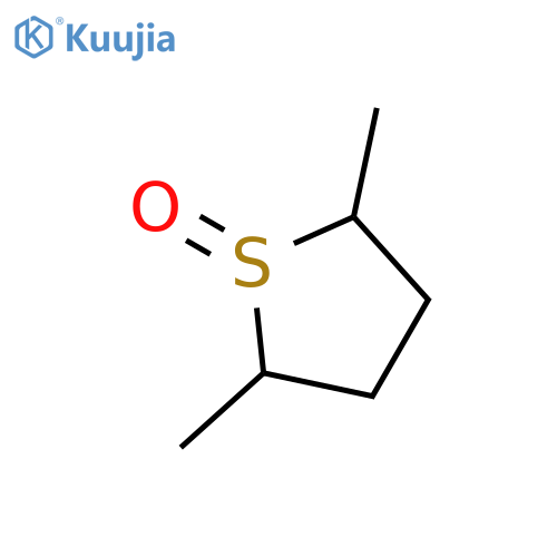 THIOPHENE, TETRAHYDRO-2,5-DIMETHYL-, 1-OXIDE structure
