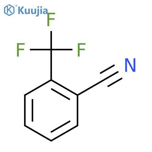 2-(Trifluoromethyl)benzonitrile structure