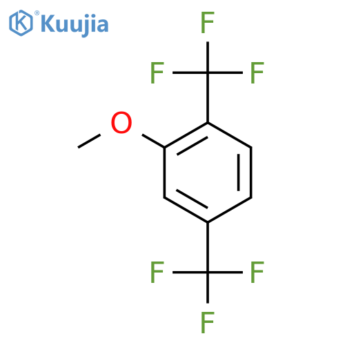 2,5-Bis(trifluoromethyl)anisole structure
