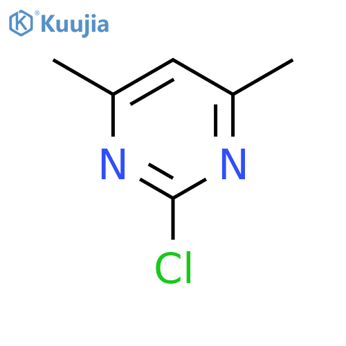 2-Chloro-4,6-dimethylpyrimidine structure