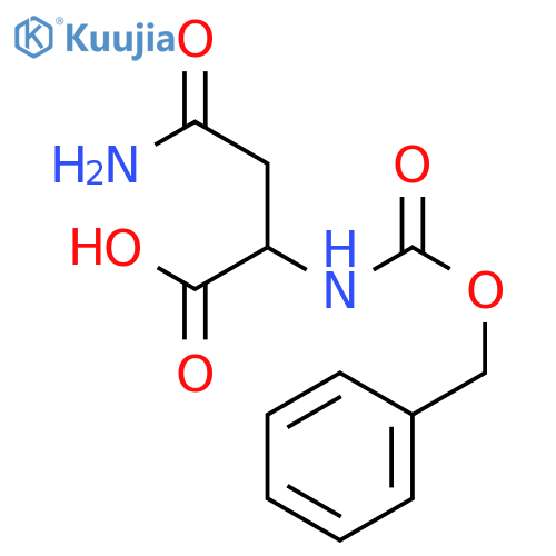 Nα-Cbz-D-asparagine structure