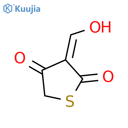 2,4(3H,5H)-Thiophenedione,3-(hydroxymethylene)-, (3E)- structure
