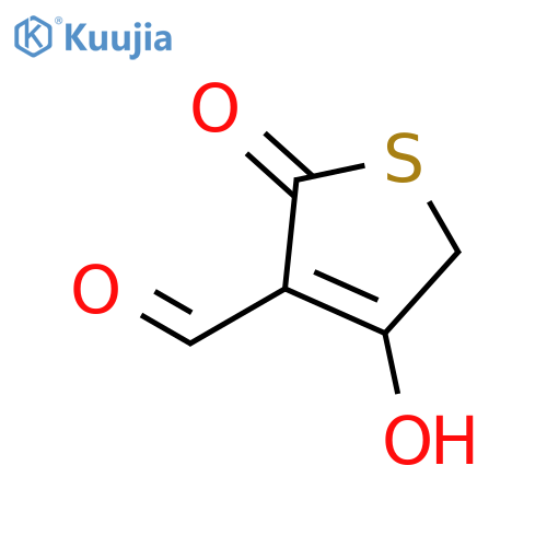 3-Thiophenecarboxaldehyde,2,5-dihydro-4-hydroxy-2-oxo- structure