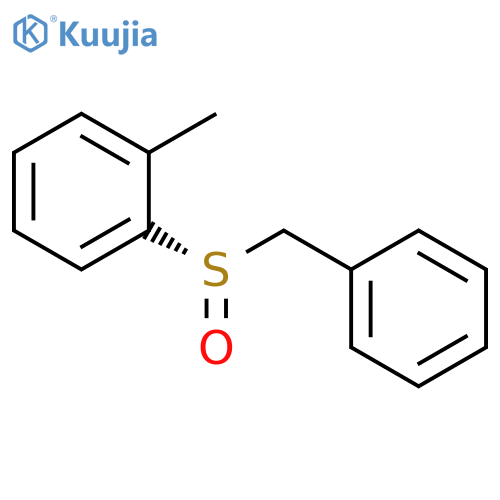BENZENE, METHYL[(S)-(PHENYLMETHYL)SULFINYL]- structure