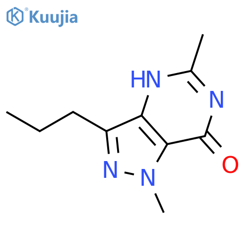 1,5-Dimethyl-3-propyl-1H-pyrazolo[4,3-d]pyrimidin-7(4H)-one structure