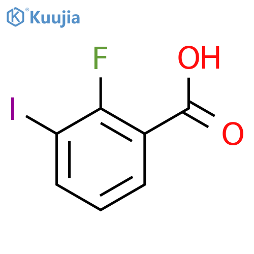2-Fluoro-3-iodobenzoic acid structure