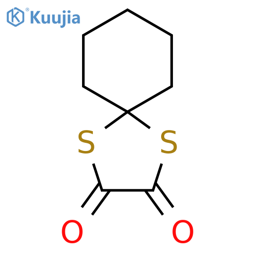 1,4-dithiaspiro[4.5]decane-2,3-dione structure