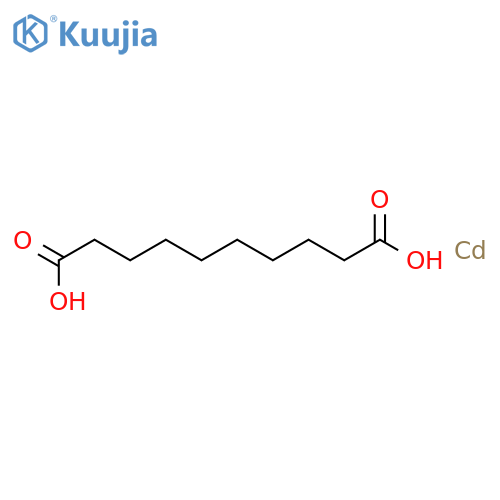 Decanedioic acid,cadmium salt (1:1) structure
