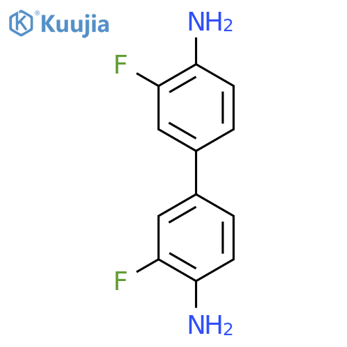 4,4'-Diamino-3,3'-difluorobiphenyl structure
