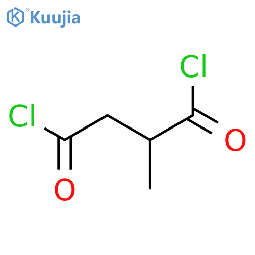 2-Methylbutanedioyl dichloride structure