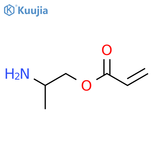 2-Propenoic acid, 2-aminopropyl ester structure