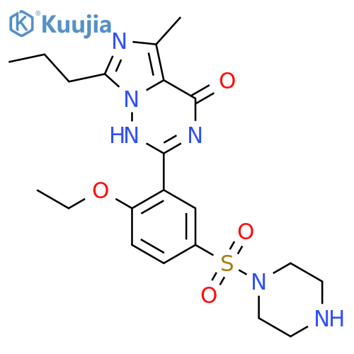 N-Desethyl Vardenafil structure