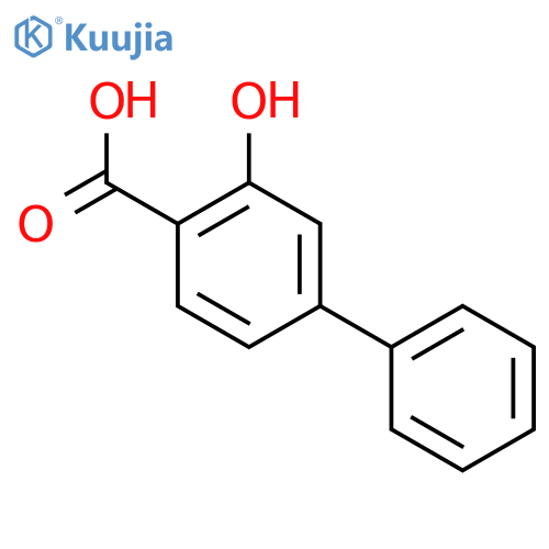 2-Hydroxy-4-phenylbenzoic Acid structure