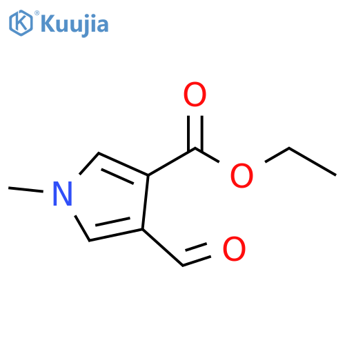 4-formyl-1-methyl-1H-Pyrrole-3-carboxylic acid ethyl ester structure