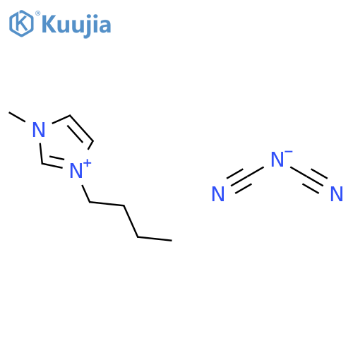 1-Butyl-3-methylimidazolium dicyanamide structure