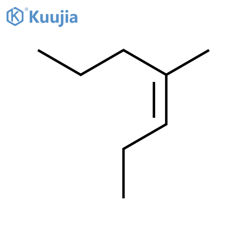3-Heptene, 4-methyl- structure