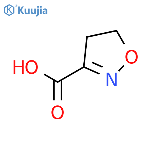 4,5-dihydro-1,2-oxazole-3-carboxylic acid structure