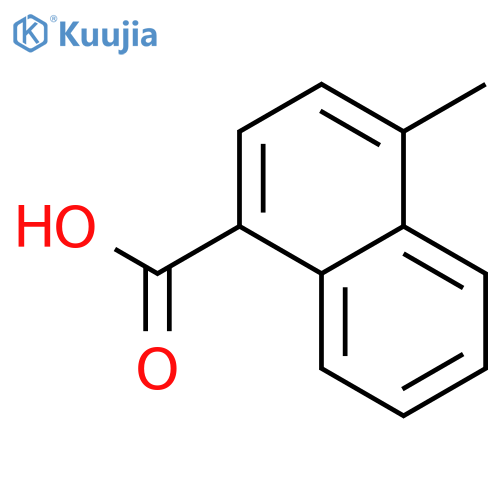 4-Methyl-1-naphthoic acid structure