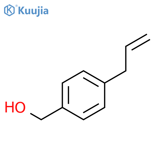 BENZENEMETHANOL, 4-(2-PROPENYL)- structure