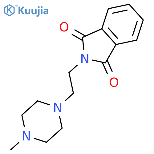 1H-ISOINDOLE-1,3(2H)-DIONE, 2-[2-(4-METHYL-1-PIPERAZINYL)ETHYL]- structure