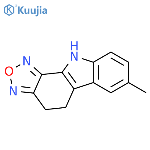 7-Methyl-4,5-dihydro-10H-2-oxa-1,3,10-triaza-cyclopenta[a]fluorene structure