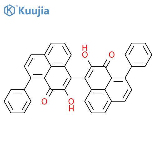 3,3'-Bis[2-hydroxy-9-phenyl-1H-phenalen-1-one] structure