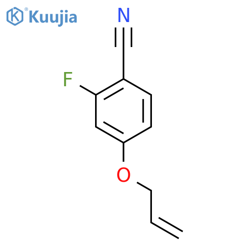 4-(Allyloxy)-2-fluorobenzonitrile structure