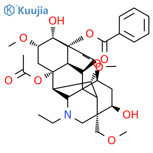 Indaconitine structure