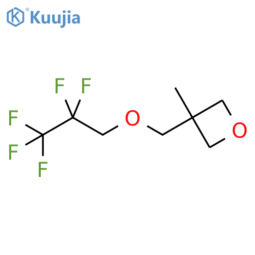 Oxetane, 3-methyl-3-[(2,2,3,3,3-pentafluoropropoxy)methyl]- structure