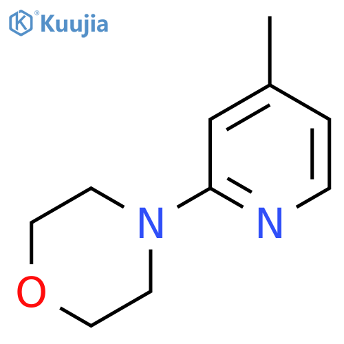 4-(4-Methylpyridin-2-yl)morpholine structure